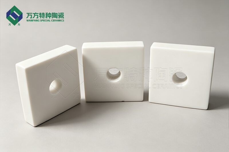 Square rectangular wear-resistant ceramic lining plate (welded type)