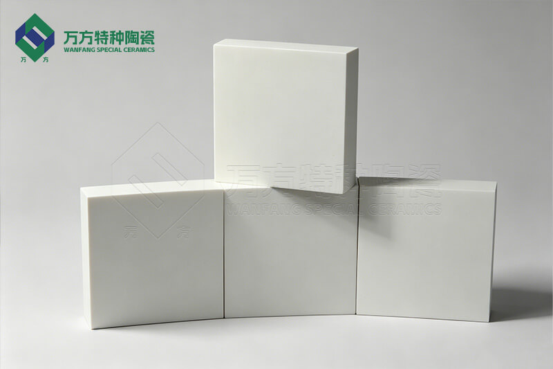 99% alumina square wear-resistant ceramic sheet